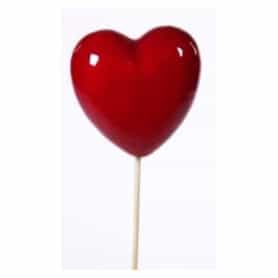 Coeur sur pic Glossy