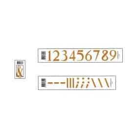 Chiffre et Ponctuation Deuil