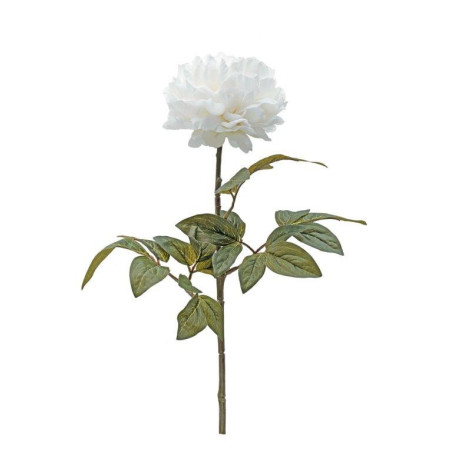 Pivoine blanche artificiel fleuriste