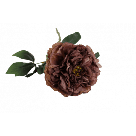 Pivoine 3 coloris artificielle fleuriste