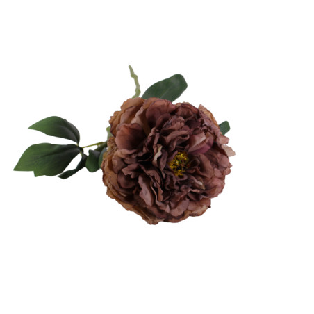Pivoine 3 coloris artificielle fleuriste