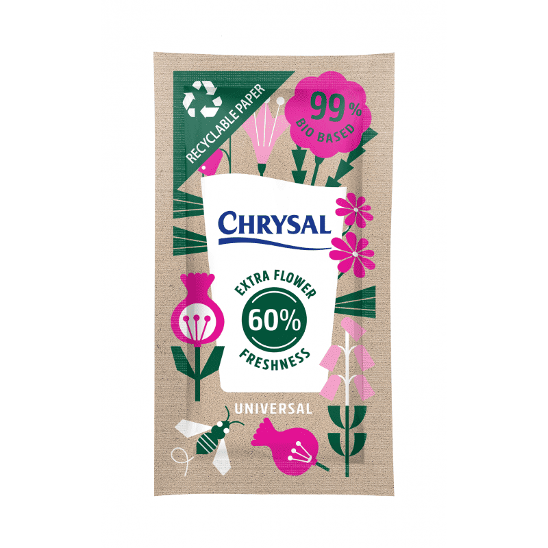 Carton de 500 sachets de nourriture de fleurs Chrysal - Grossiste bio Carton de 500 sachets de nourriture de fleurs Chrysal - Grossiste bio