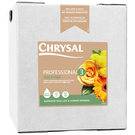 Chrysal Professional 3 - bidon de 10L - soin des plantes