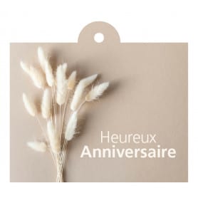 Carte message anniversaire grossiste fleuriste