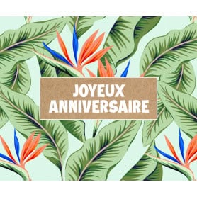 Carte midi message grossiste fleuriste