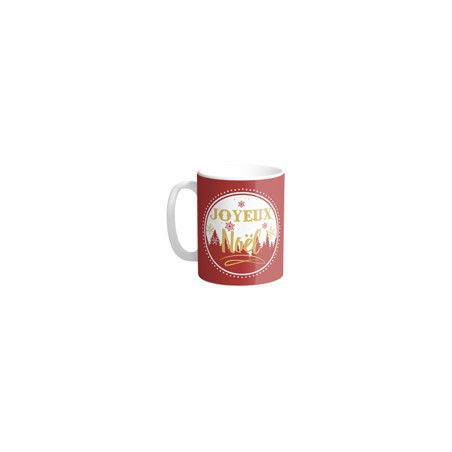 Mug Joyeux noël poterie grossiste fleuriste