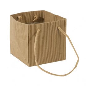 Sac ribbel pour bouquet composition fleuriste