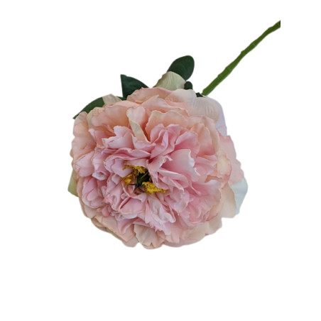 Pivoine 3 coloris artificielle fleuriste