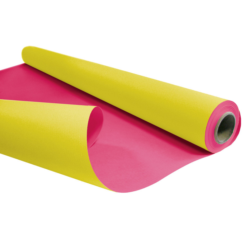 Papier Kraft blanchi  recto verso emballage kraft