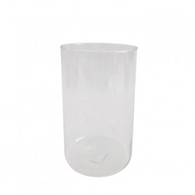 Vase en verre cylindrique...