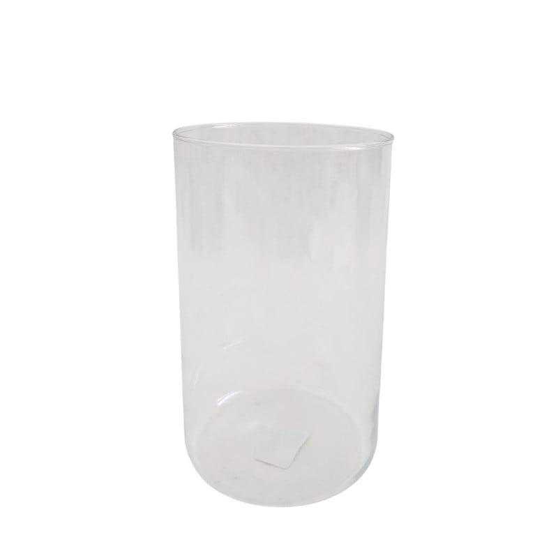 Vase en verre cylindrique vase tube fleuriste
