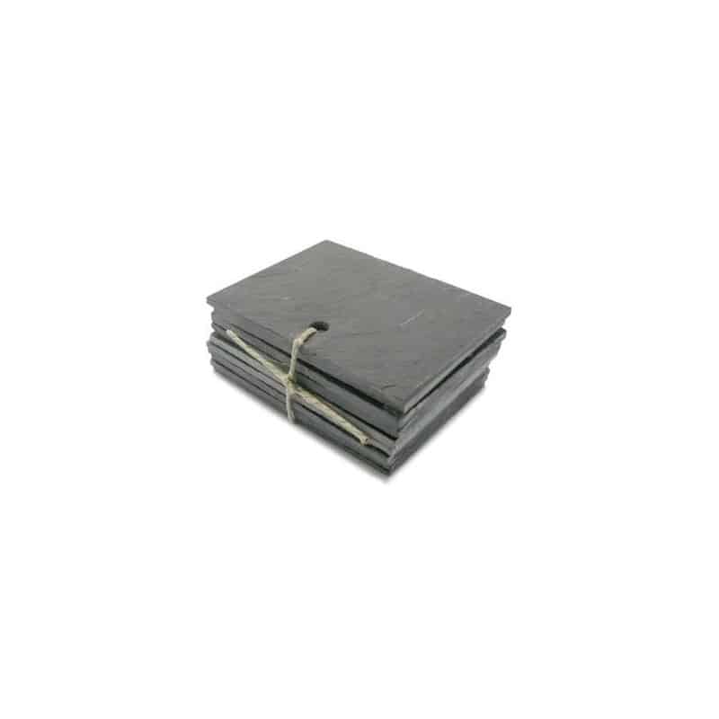 Ardoise naturelle rectangulaire perforée Ardoise naturelle rectangulaire perforée
