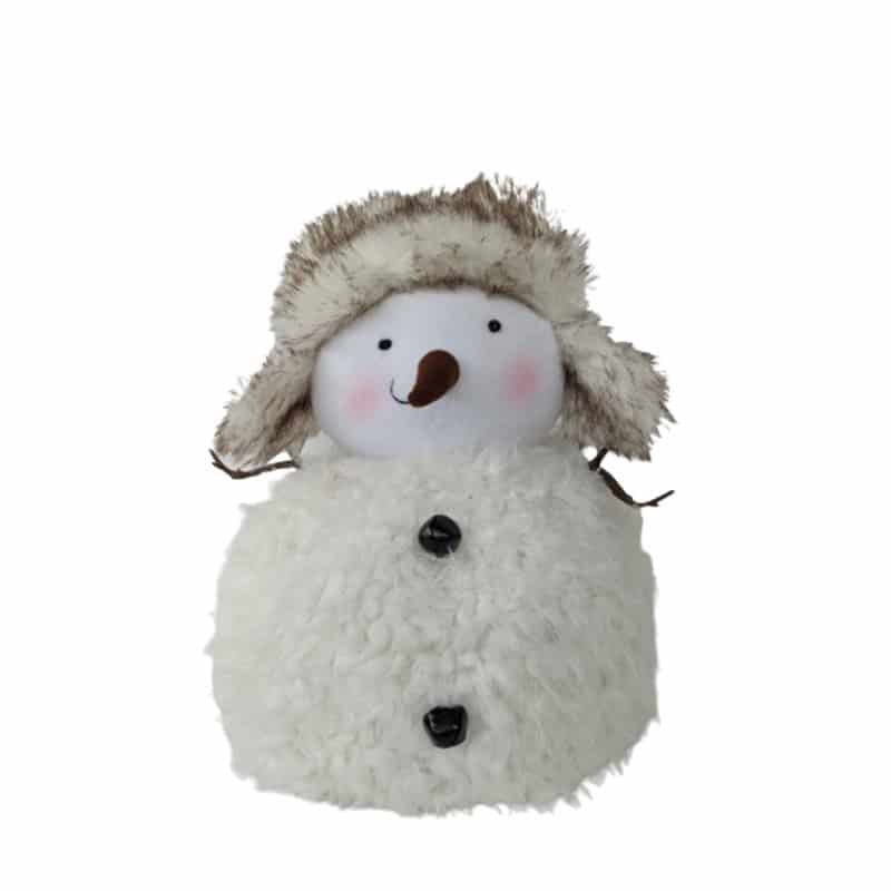 Bonhomme de neige noël polyester décoration Renaud Distribution Bonhomme de neige noël polyester décoration Renaud Distribution