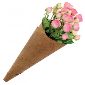 Papier kraft recyclé fournisseur fleuriste
