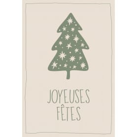 Coffret cartes "Joyeuses fêtes" noël grossiste fleuriste
