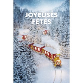 Coffret cartes "Joyeuses fêtes" noël grossiste fleuriste