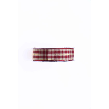 Ruban en tissu Orient 25mm x 20M plusieurs couleurs