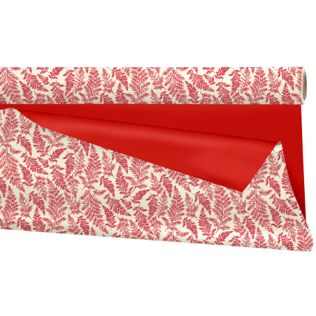 Papier nacré duo motifs emballage grossiste fleuriste
