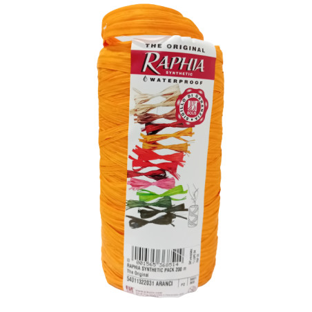 Raphia synthétique plusieurs couleurs