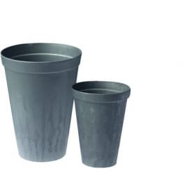 Vase plastique Gris 