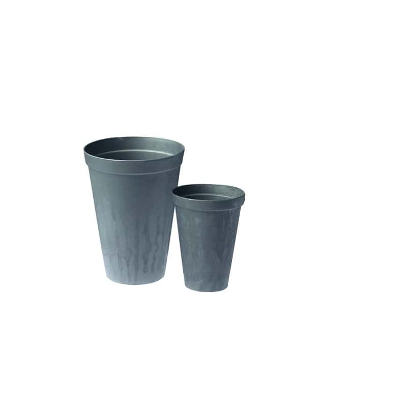 Vase plastique Gris 