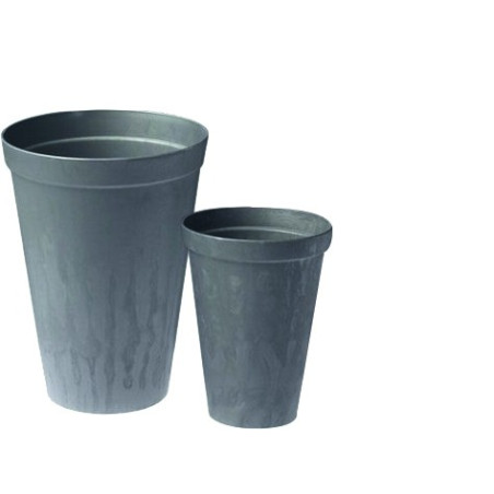 Vase plastique Gris 