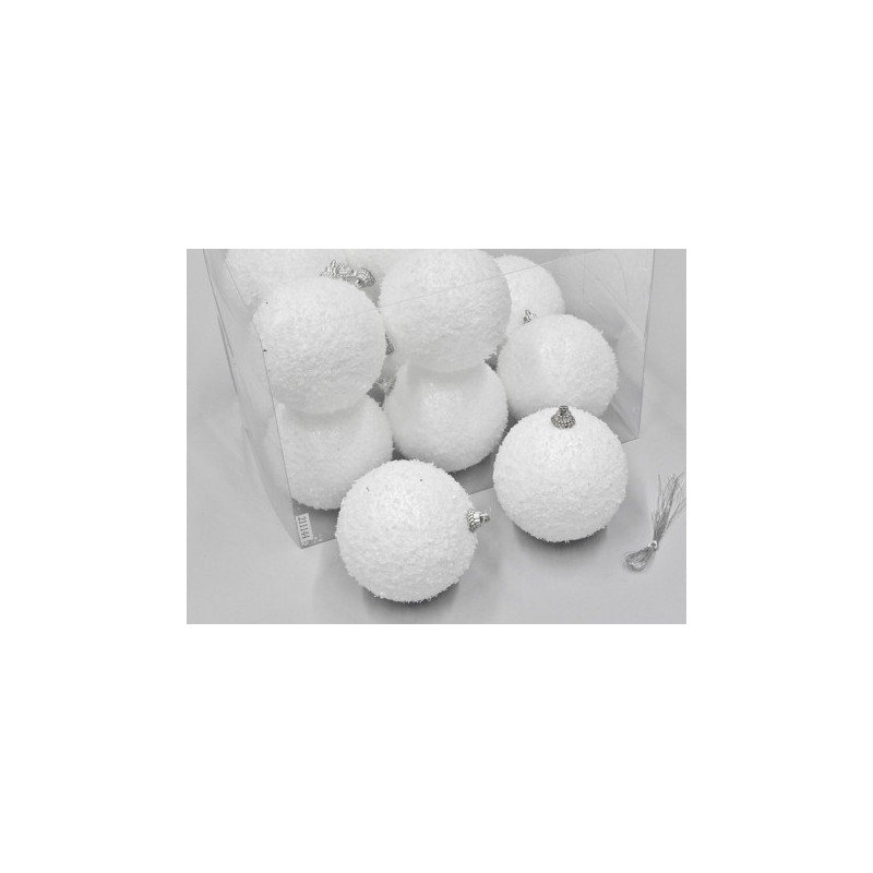 Boule de noël effet boule de neige - Plusieurs tailles - grossiste fleuriste
