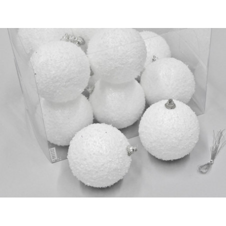 Boule de noël effet boule de neige - Plusieurs tailles - grossiste fleuriste