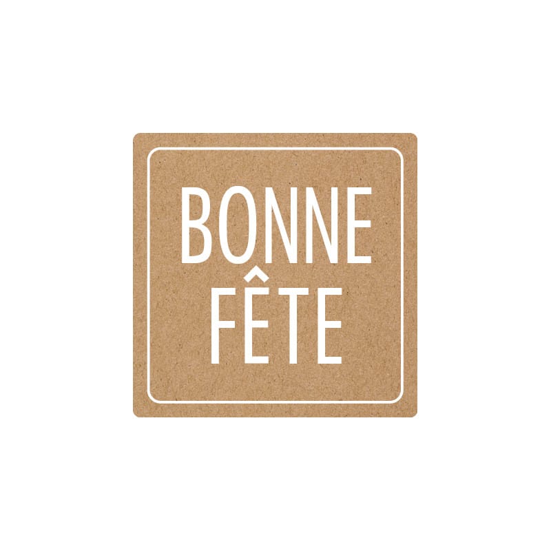 Etiquettes carrées bonne fête emballage grossiste fleuriste Etiquettes carrées bonne fête emballage grossiste fleuriste