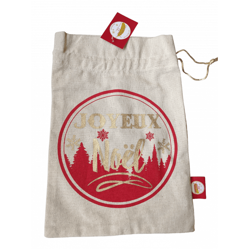 Sac tissu noel online