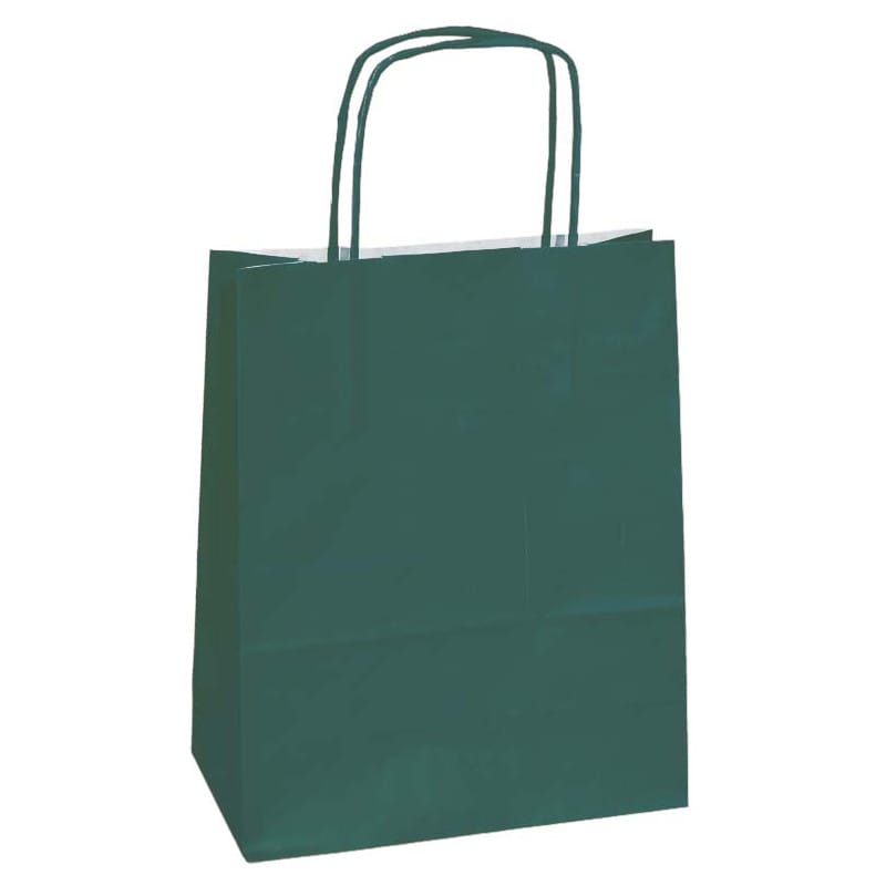 Sacs kraft vert emballage grossiste fleuriste