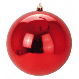 Boule de nöel à suspendre D. 20cm x 12 - Plusieurs coloris - décoration noel
