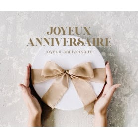 Carte midi joyeux anniversaire carterie emballage grossiste