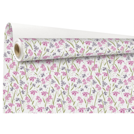 Papier Kraft imprimé 79cm x 40m - Ella