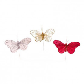Papillons paillettes décoration insectes grossiste