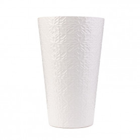Vase en céramique blanc - Renaud Distribution - Fournisseur fleuriste - Contenant céramique