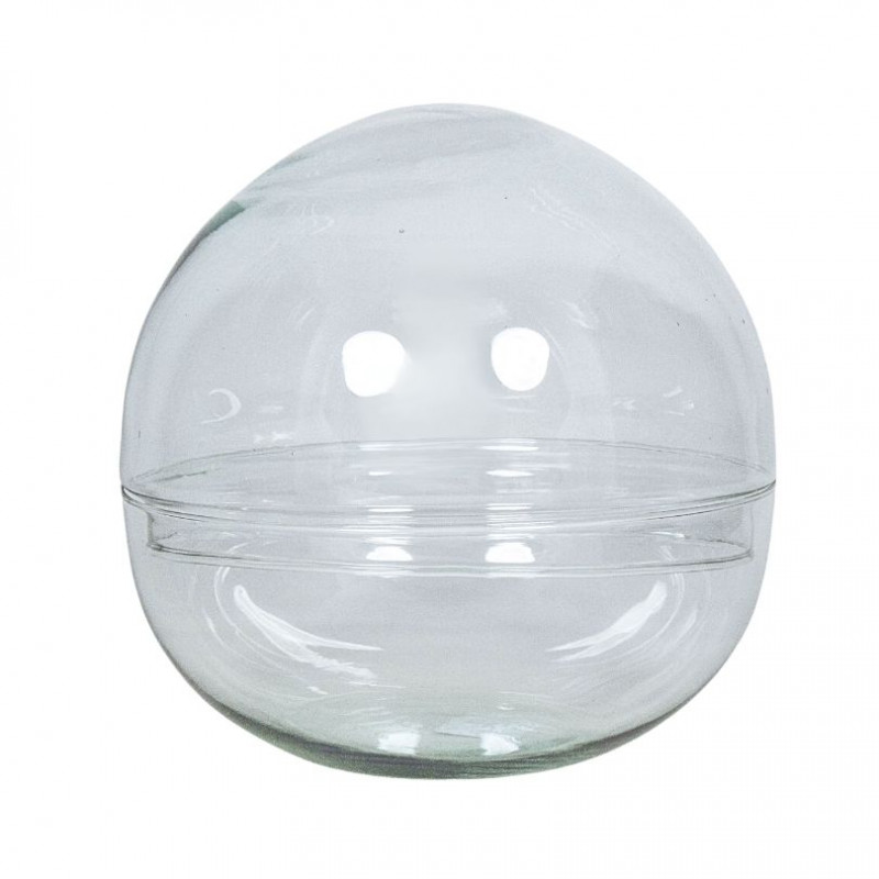 Vase boule en verre - Contenant - Grossiste fleuriste - Fournisseur Fleuriste - Renaud Distribution