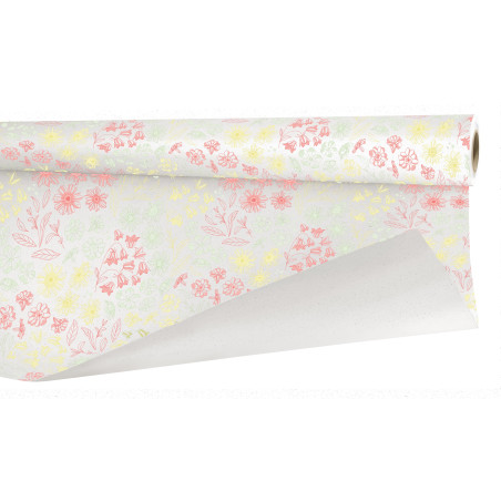 Papier betterave imprimé emballage printemps