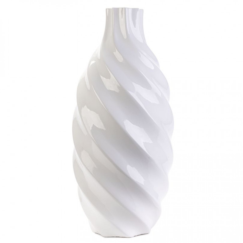 Vase céramique tourbillon - Salica