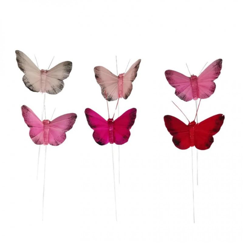 Papillons sur pics 5cm (x24) - Edgar Papillons sur pics 5cm (x24) - Edgar