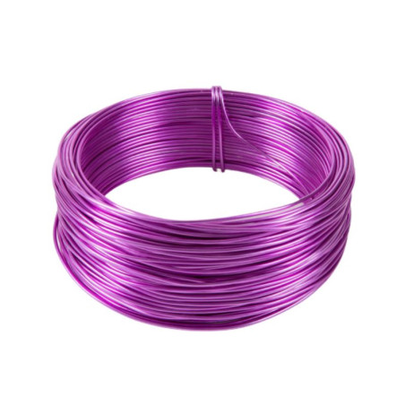 Fil aluminium déco 60M plusieurs couleurs