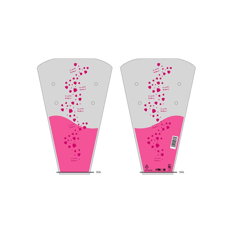 Housses lily pot cône emballage plastique grossiste fleuriste Housses lily pot cône emballage plastique grossiste fleuriste