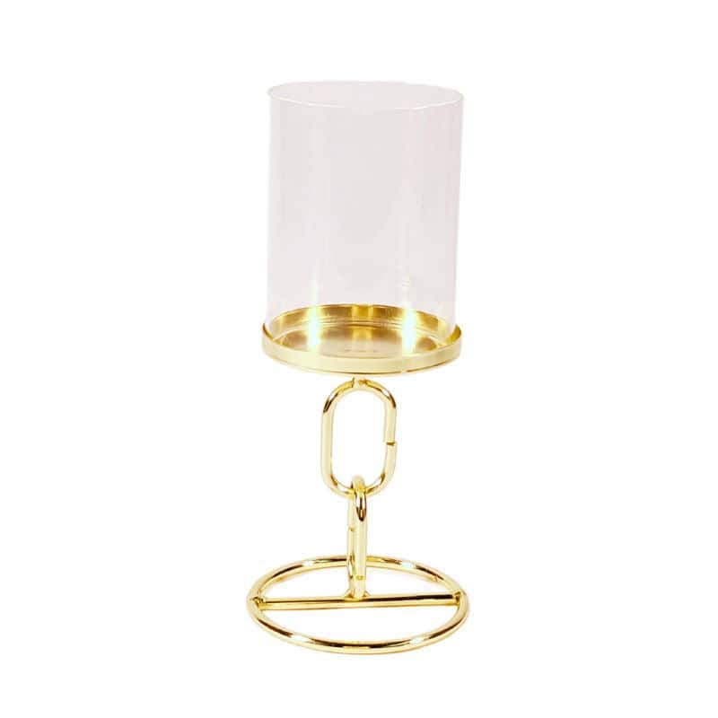 Photophore support en métal et verre décoration événementiel grossiste Photophore support en métal et verre décoration événementiel grossiste