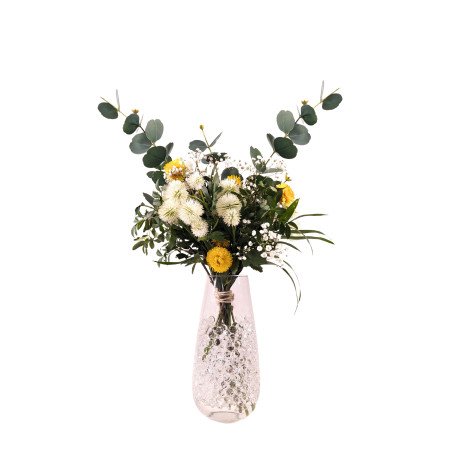Vase contenant verrerie équinoxe grossiste fleuriste
