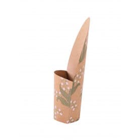 Cache pot kraft muguet emballage equinoxe grossiste