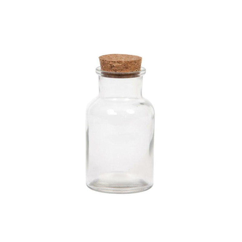 Mini bocal contenant  en verre grossiste décoration