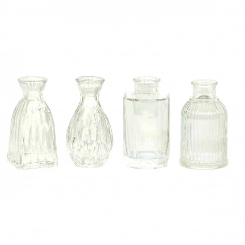 4 soliflores contenants en verre grossiste décoration 4 soliflores contenants en verre grossiste décoration