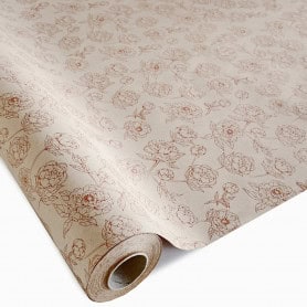 Kraft recyclé fantaisie emballage fête des mères grossiste