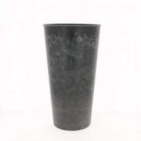 Vase polypro gris contenant grossiste fleuriste