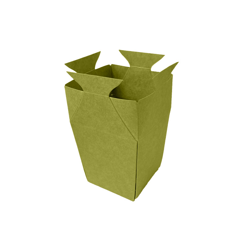 Vases kraft emballage fleuriste décoration